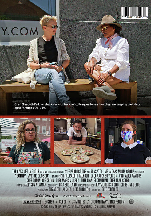 Sorry, We're Closed (MOD) (DVD Movie) - back cover art