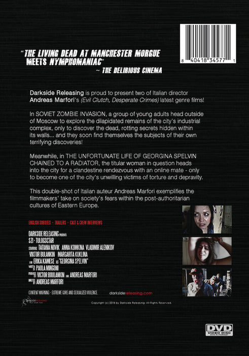 Soviet Zombie Invasion (MOD) (DVD Movie) - back cover art