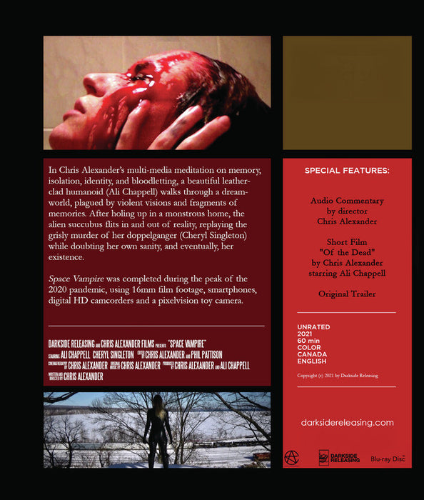 Space Vampire (MOD) (BluRay Movie) - back cover art