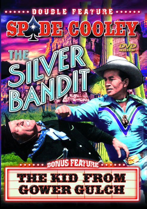 Spade Cooley Double Feature: The Silver Bandit (1947) / Kid From Gower (MOD) (DVD MOVIE)