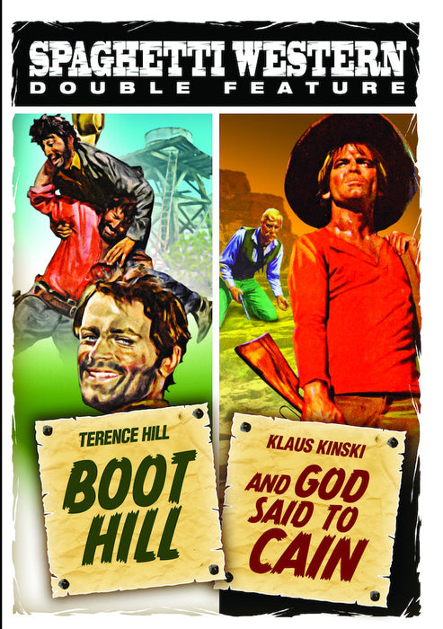 Spaghetti Western Double Feature: Boot Hill (1969) / And God Said to C (MOD) (DVD MOVIE)