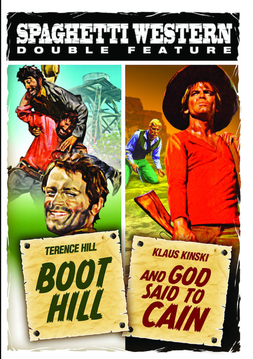 Spaghetti Western Double Feature: Boot Hill (1969) / And God Said to C (MOD) (DVD MOVIE)