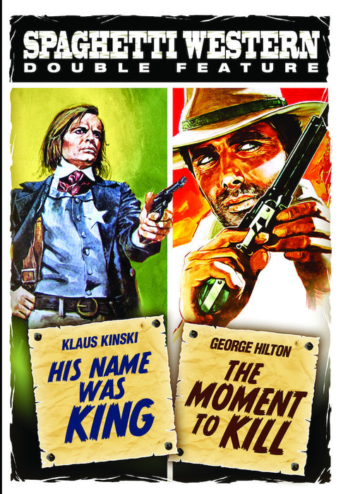 Spaghetti Western Double Feature: His Name Was King (1971) / The Momen (MOD) (DVD MOVIE)