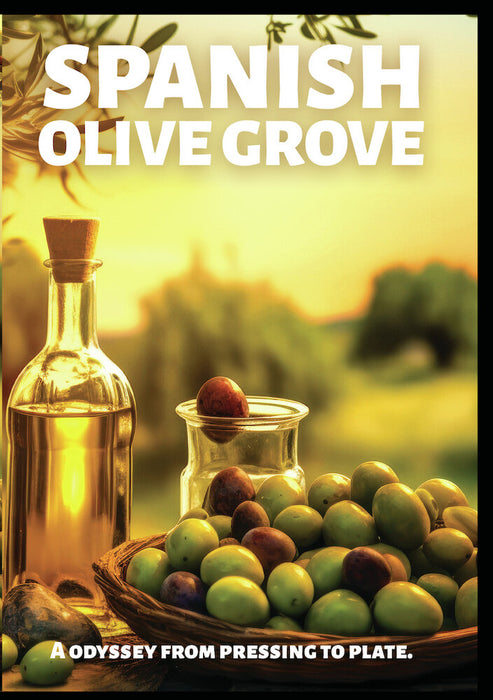 Spanish Olive Grove (MOD) (DVD Movie) - movie cover art