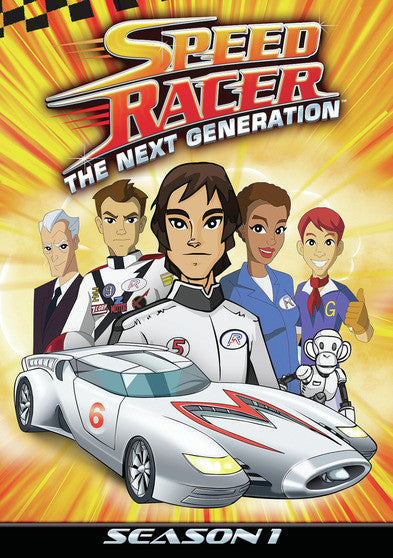 Speed Racer The Next Generation - Season 1 Vol 1 (MOD) (DVD Movie) - movie cover art