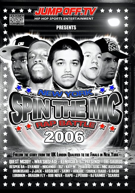 Spin the Mic: New York Rap Battle 2006 (MOD) (DVD Movie) - movie cover art