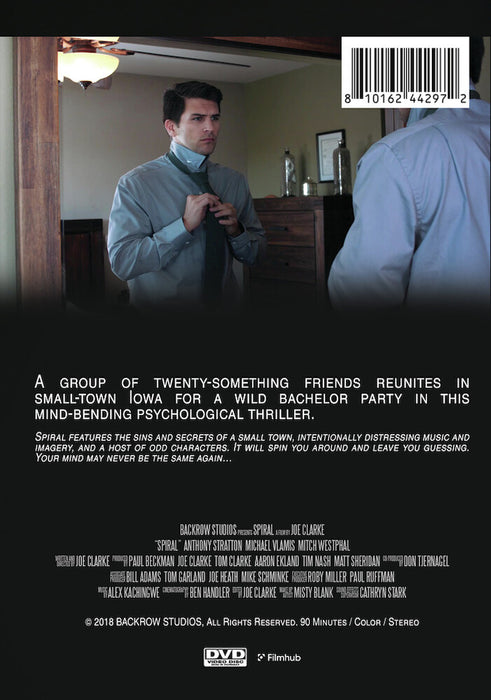 Spiral (MOD) (DVD Movie) - back cover art