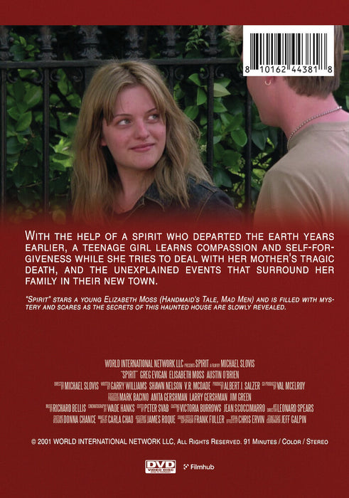Spirit (MOD) (DVD Movie) - back cover art