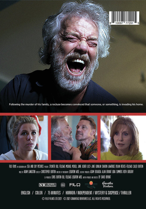 Splinter (MOD) (DVD Movie) - back cover art