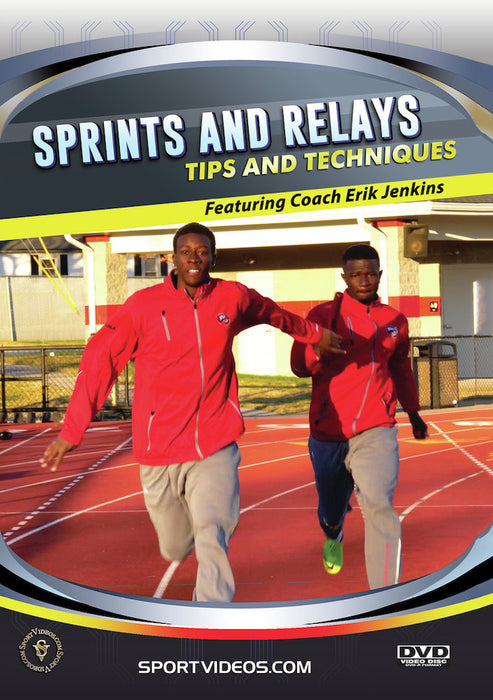 Sprints and Relays Tips and Techniques (MOD) (DVD Movie) - movie cover art