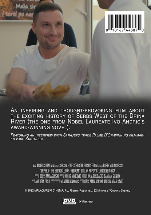 Srpska: The Struggle for Freedom (MOD) (DVD Movie) - back cover art