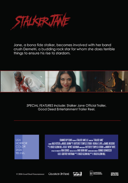 Stalker Jane (MOD) (DVD Movie) - back cover art