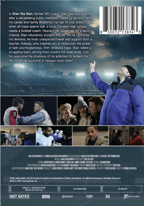 Stan the Man (MOD) (DVD Movie) - back cover art