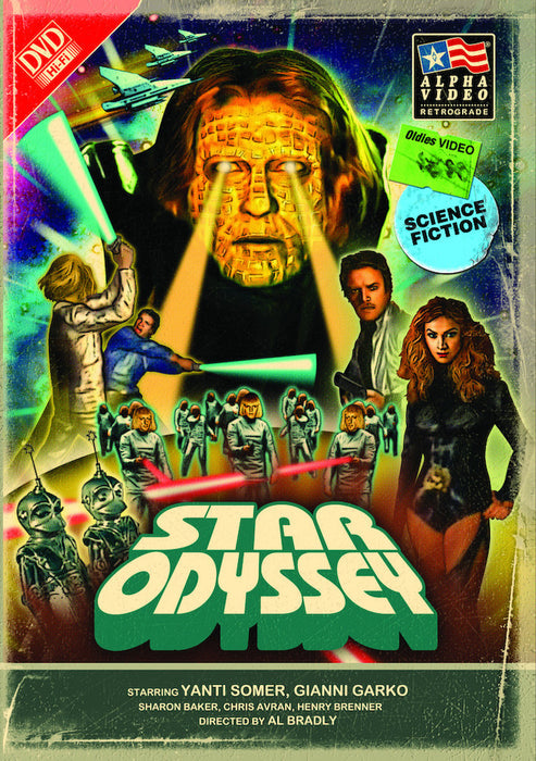 Star Odyssey (Retro Cover Art) (MOD) (DVD MOVIE)