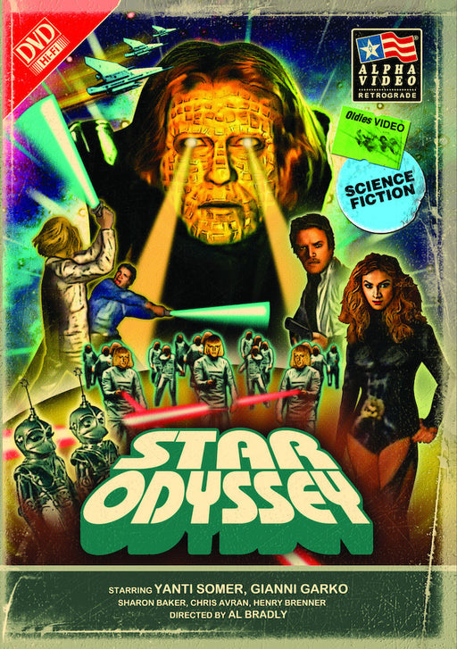 Star Odyssey (Retro Cover Art) (MOD) (DVD MOVIE)