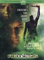 Star Trek Nemesis DVD - movie cover art