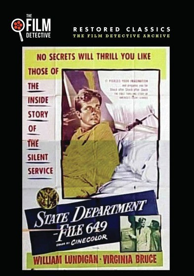State Department File 649 (The Film Detective Restored Version) (MOD) (DVD Movie) - movie cover art