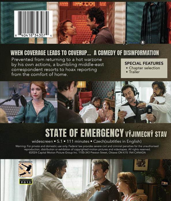 State of Emergency (MOD) (BluRay Movie) - back cover art