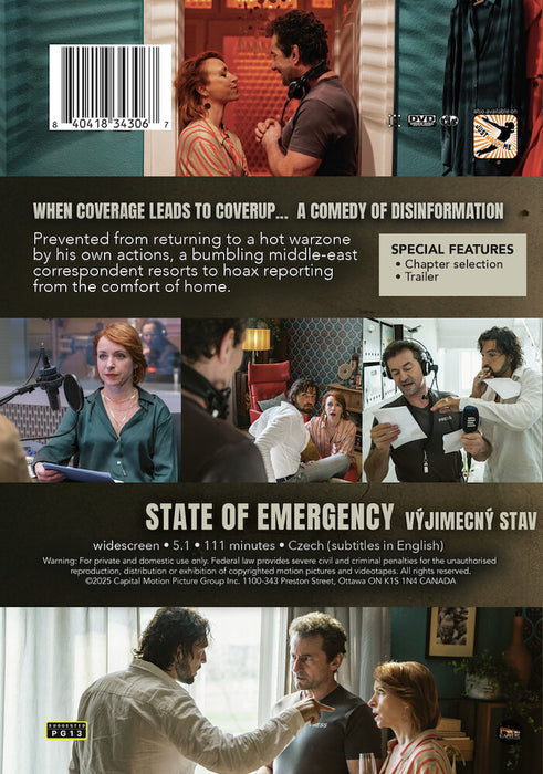 State of Emergency (MOD) (DVD Movie) - back cover art