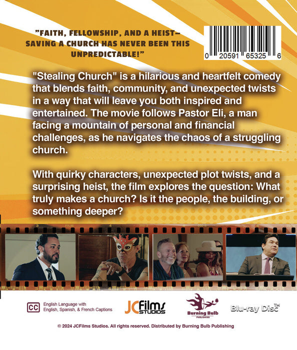 Stealing Church (MOD) (BluRay Movie) - back cover art