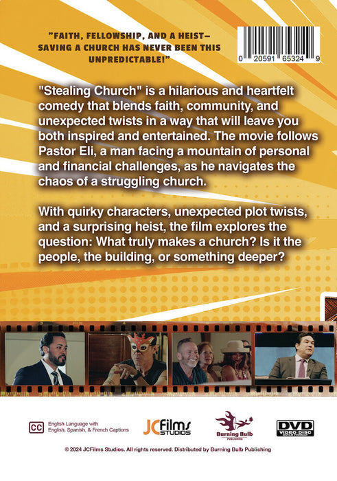 Stealing Church (MOD) (DVD Movie) - back cover art