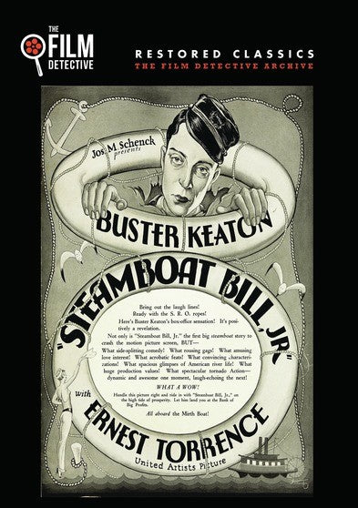Steamboat Bill, Jr. (The Film Detective Restored Version) (MOD) (DVD Movie) - movie cover art