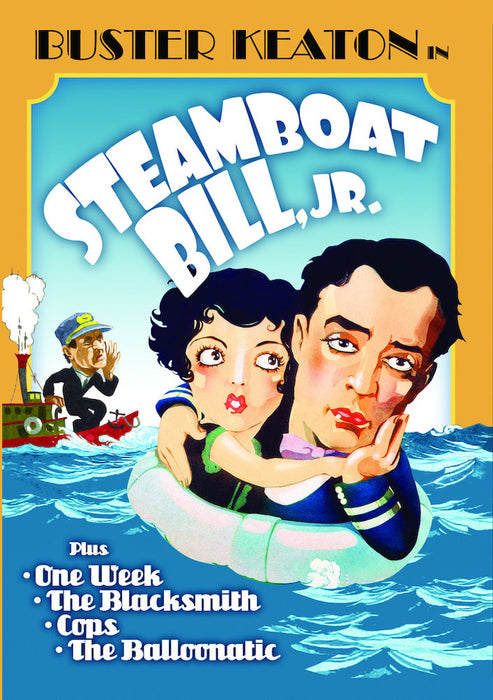 Steamboat Bill, Jr. (Silent) (MOD) (DVD MOVIE)