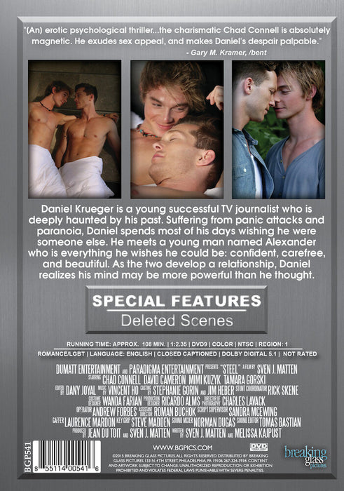 Steel (MOD) (DVD Movie) - back cover art