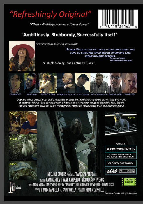 Steele Wool (MOD) (DVD Movie) - back cover art