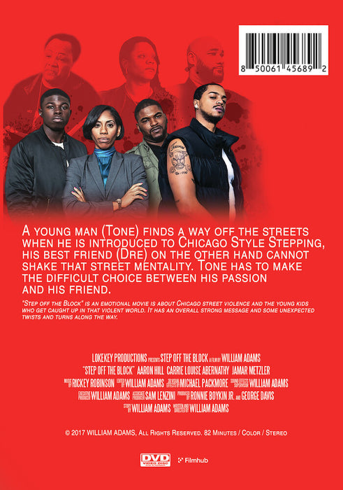 Step off the Block (MOD) (DVD Movie) - back cover art