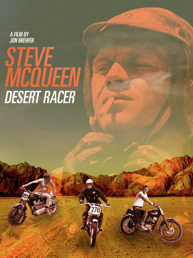Steve McQueen: Desert Racer (MOD) (DVD Movie) - movie cover art
