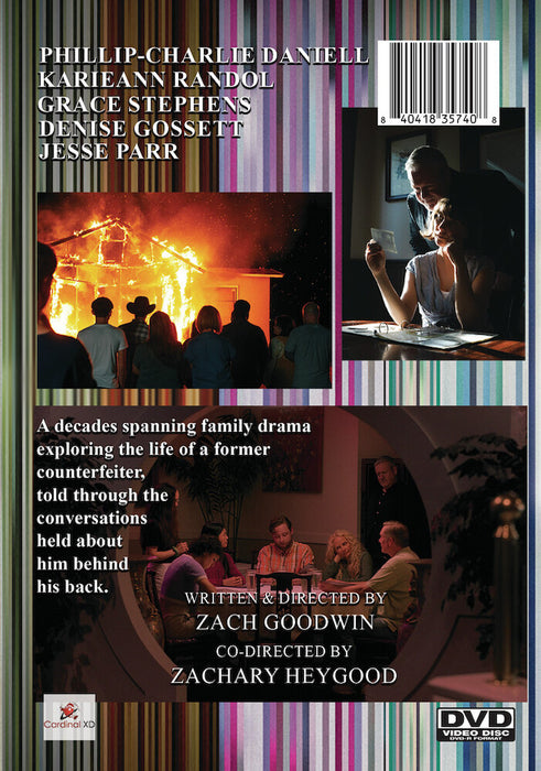 Stitched (MOD) (DVD Movie) - back cover art