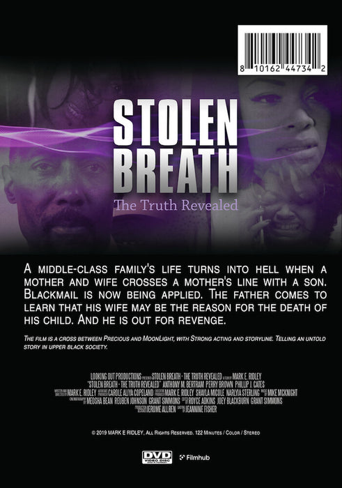Stolen Breath: The Truth Revealed (MOD) (DVD Movie) - back cover art