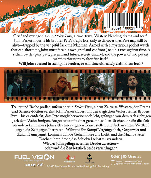 Stolen Time (MOD) (BluRay Movie) - back cover art