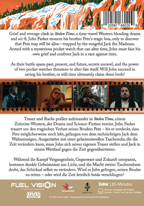 Stolen Time (MOD) (DVD Movie) - back cover art