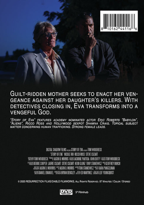 Story of Eva (MOD) (DVD Movie) - back cover art