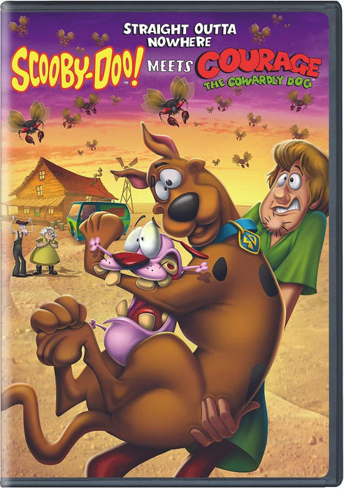Straight Outta Nowhere: Scooby-Doo Meets Courage the Cowardly Dog DVD - movie cover art