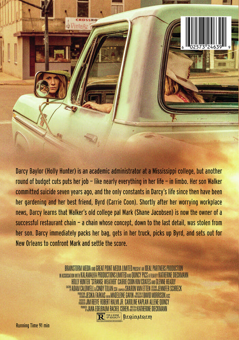 Strange Weather (MOD) (DVD Movie) - back cover art