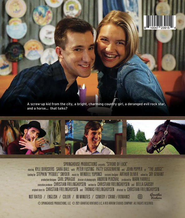Stroke of Luck (MOD) (BluRay Movie) - back cover art
