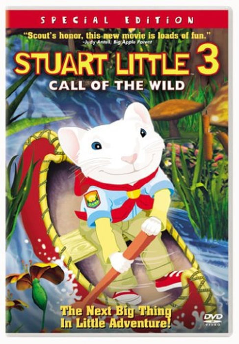 Stuart Little 3 - Call of the Wild DVD - movie cover art
