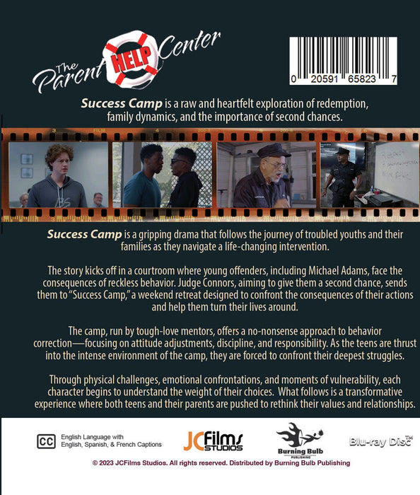 Success Camp (MOD) (BluRay Movie) - back cover art