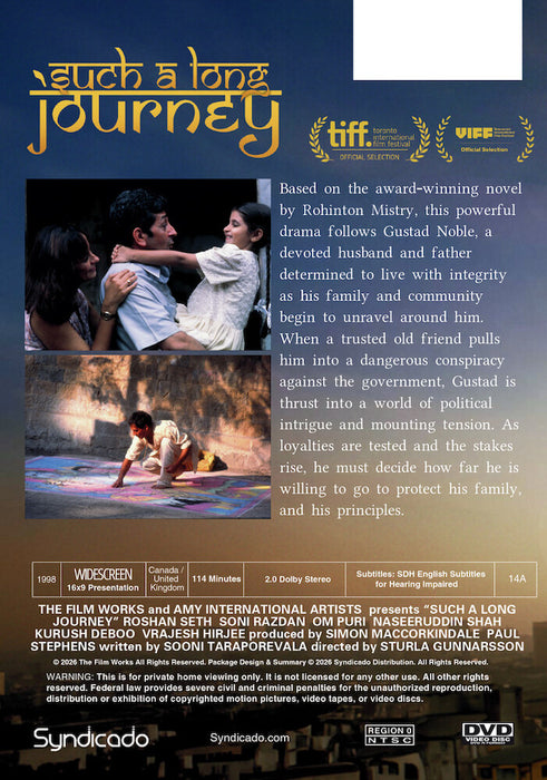 Such a Long Journey (INSTITUTION COPY with limited public performance rights) (MOD) (DVD Movie) - back cover art
