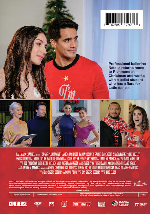 Sugar Plum Twist (MOD) (DVD Movie) - back cover art