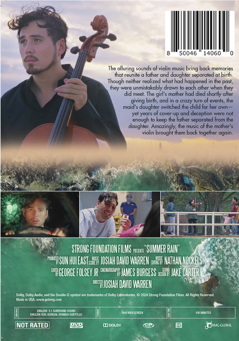 Summer Rain (MOD) (DVD Movie) - back cover art