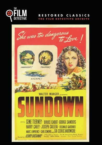 Sundown (The Film Detective Restored Version) (MOD) (DVD Movie) - movie cover art