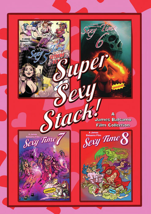 Super Sexy Stack! Sexy Time 5-8 (MOD) (DVD Movie) - movie cover art