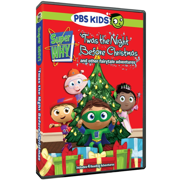Super Why: Twas the Night Before Christmas & Other DVD - movie cover art
