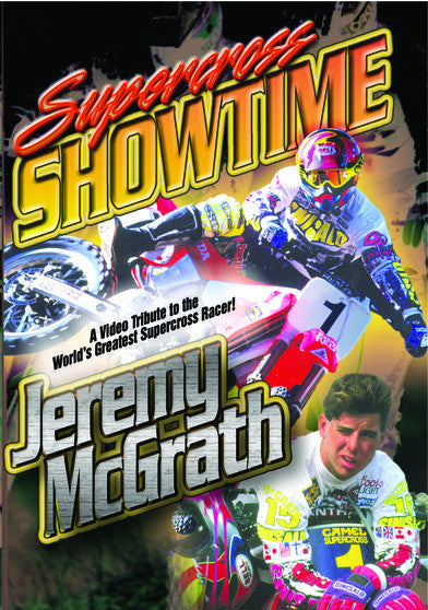 Supercross Showtime w/Jeremy McGrath (MOD) (DVD Movie) - movie cover art