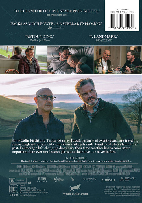 Supernova (MOD) (DVD Movie) - back cover art
