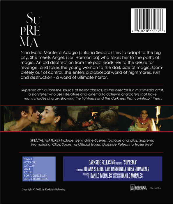 Suprema (MOD) (BluRay Movie) - back cover art